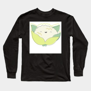 Cute Kawaii Cauliflower Long Sleeve T-Shirt